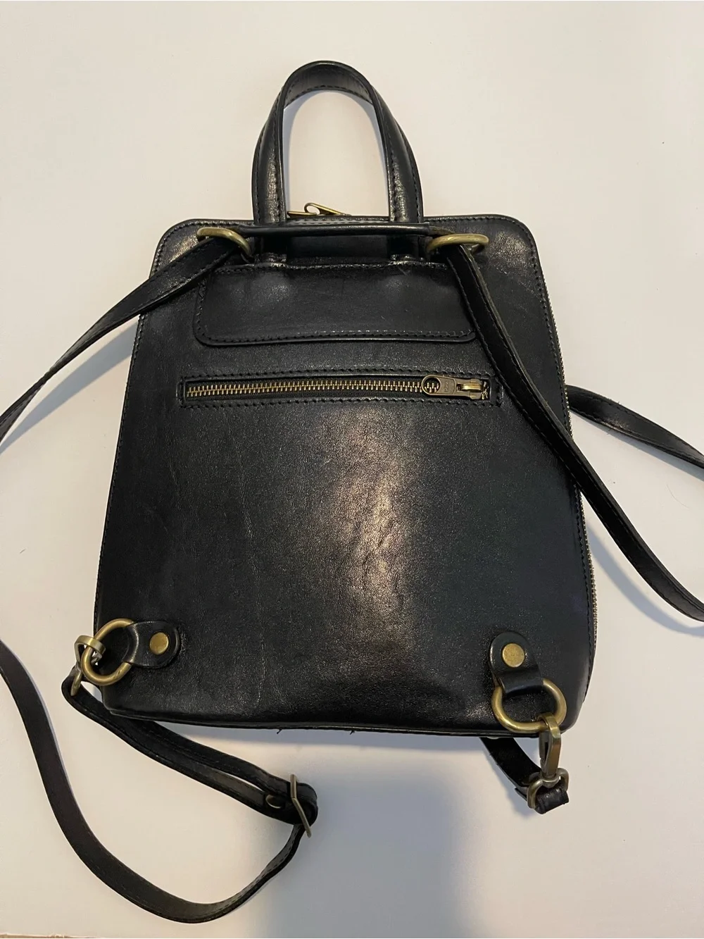 Italian Leather Crossbody/Backpack